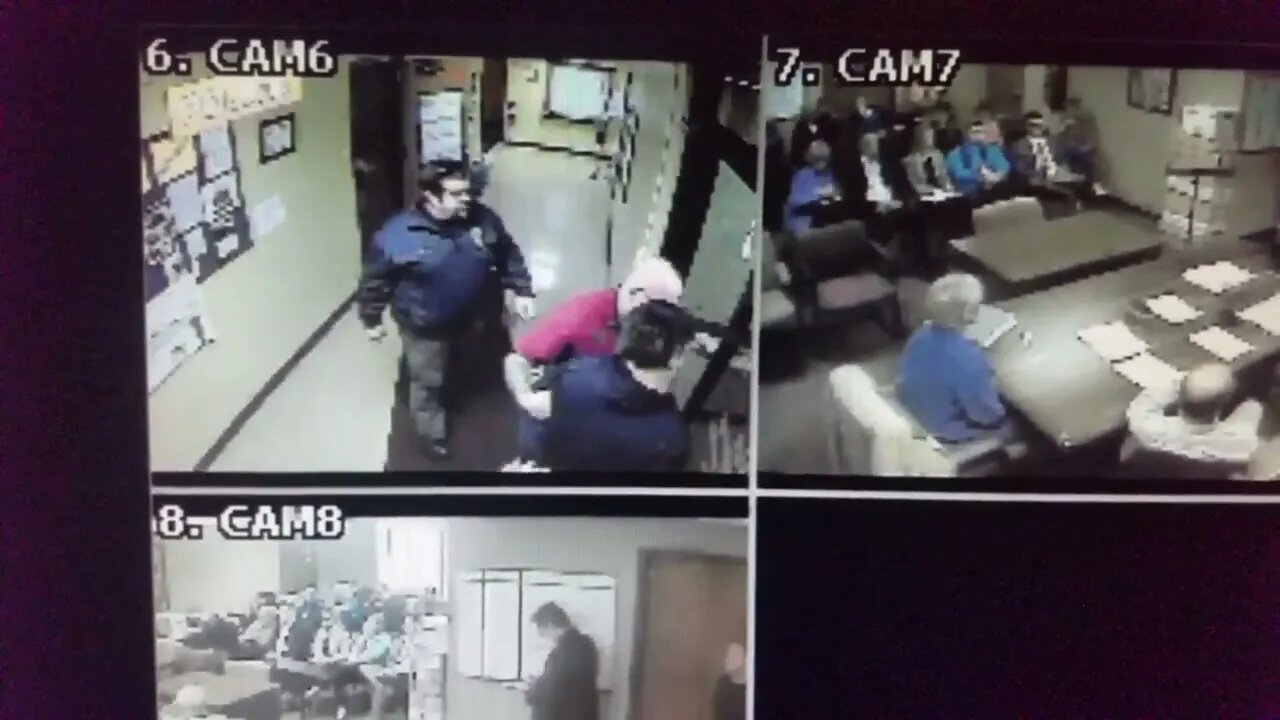 Citizen Unlawfully Arrested for speaking during a PUBLIC City Council Meeting Winchester IN 11.27.17