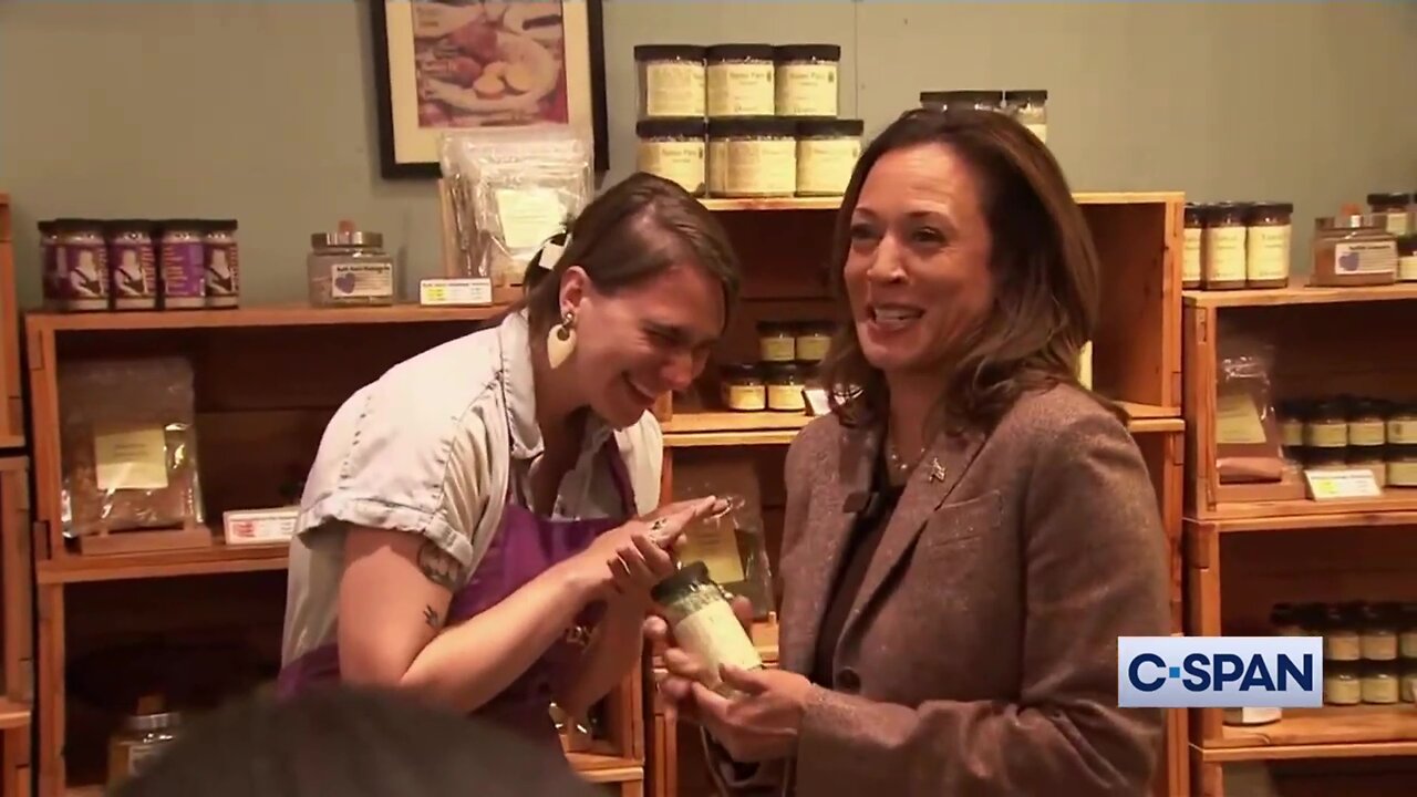 Kamala Harris says the best part of debate prep is being at the spice store