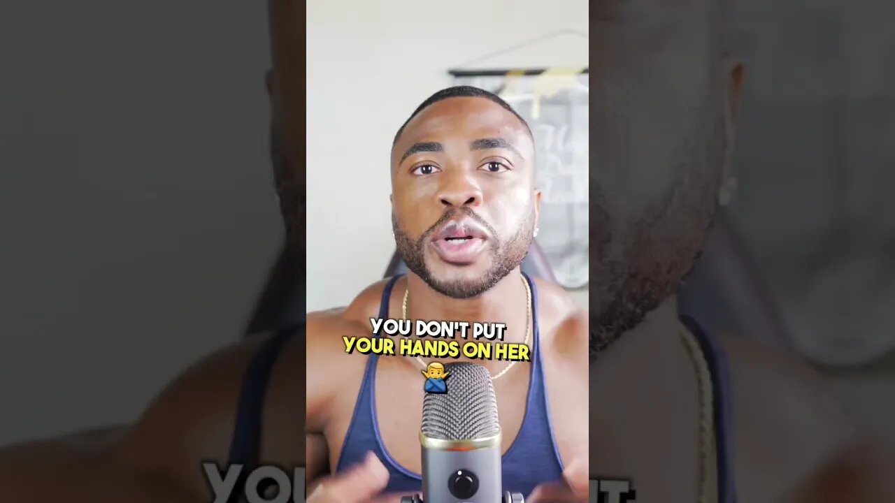 NEVER LET HER PUT HER HANDS ON YOU