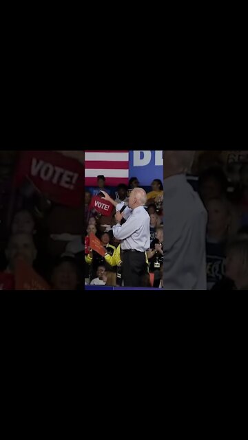 Biden Yells at Protestor: "Don't Jump" | #shorts