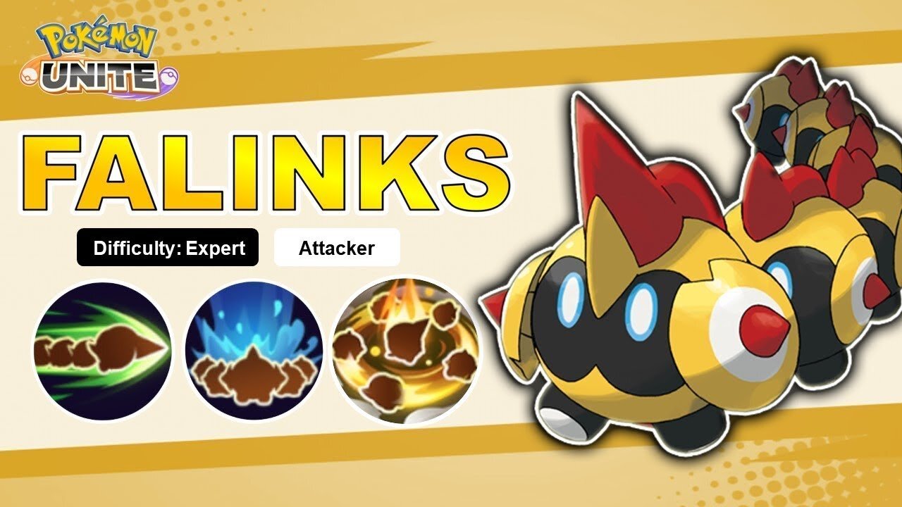 Best Items and Emblem for Falinks in Pokemon Unite