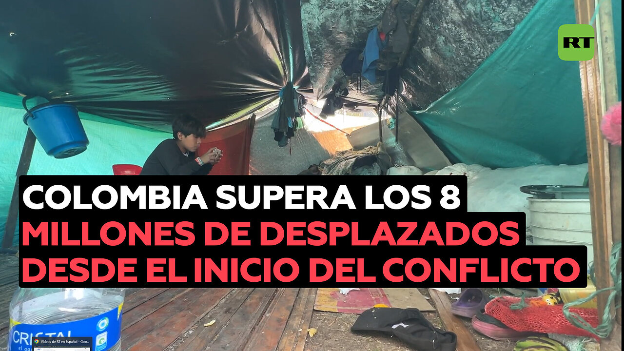 Colombia supera los ocho millones de desplazados a raíz del conflicto