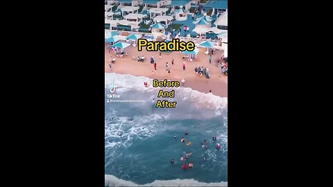 Paradise destroyed by Israel