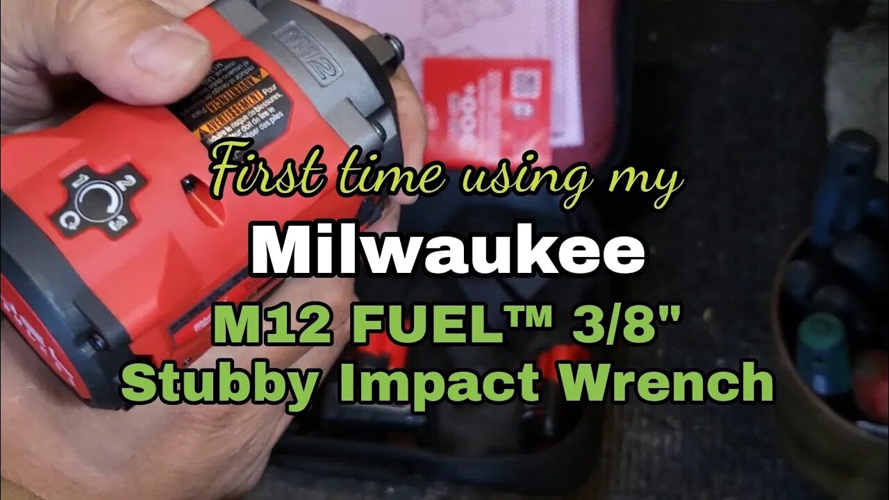 First Time Using The Milwaukee M12 ⅜ Stubby • Swapping Tires on Honda • The Carhartt Bartlett Jacket