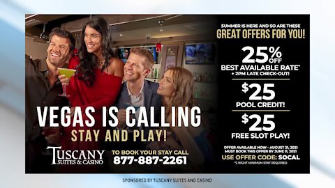 Tuscany Suites and Casino Perfect Vacation Destination