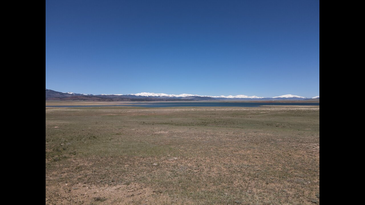 Snow Over The Rocky Mountains