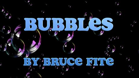 Bubbles Song | Sing Along | Lyric Video