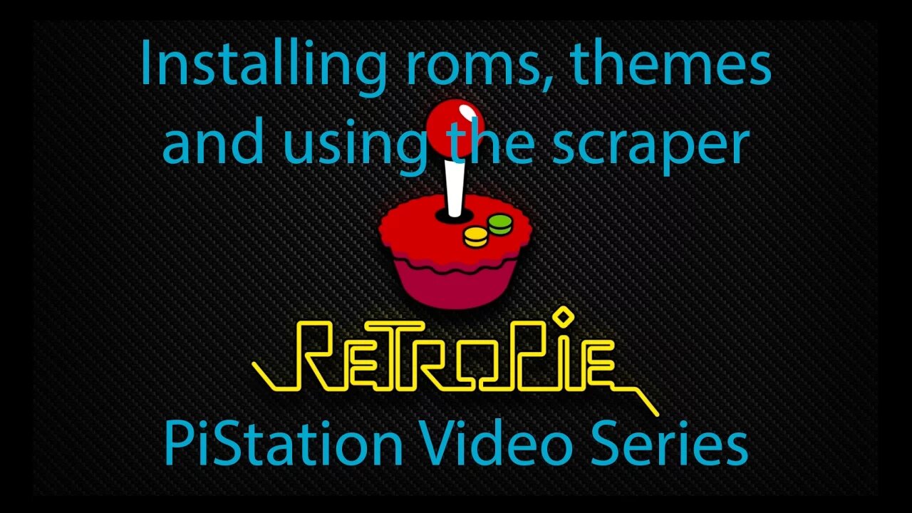 How to load roms, change themes and scrape artwork on Retropie 4.1 - PiStation Video Series #2