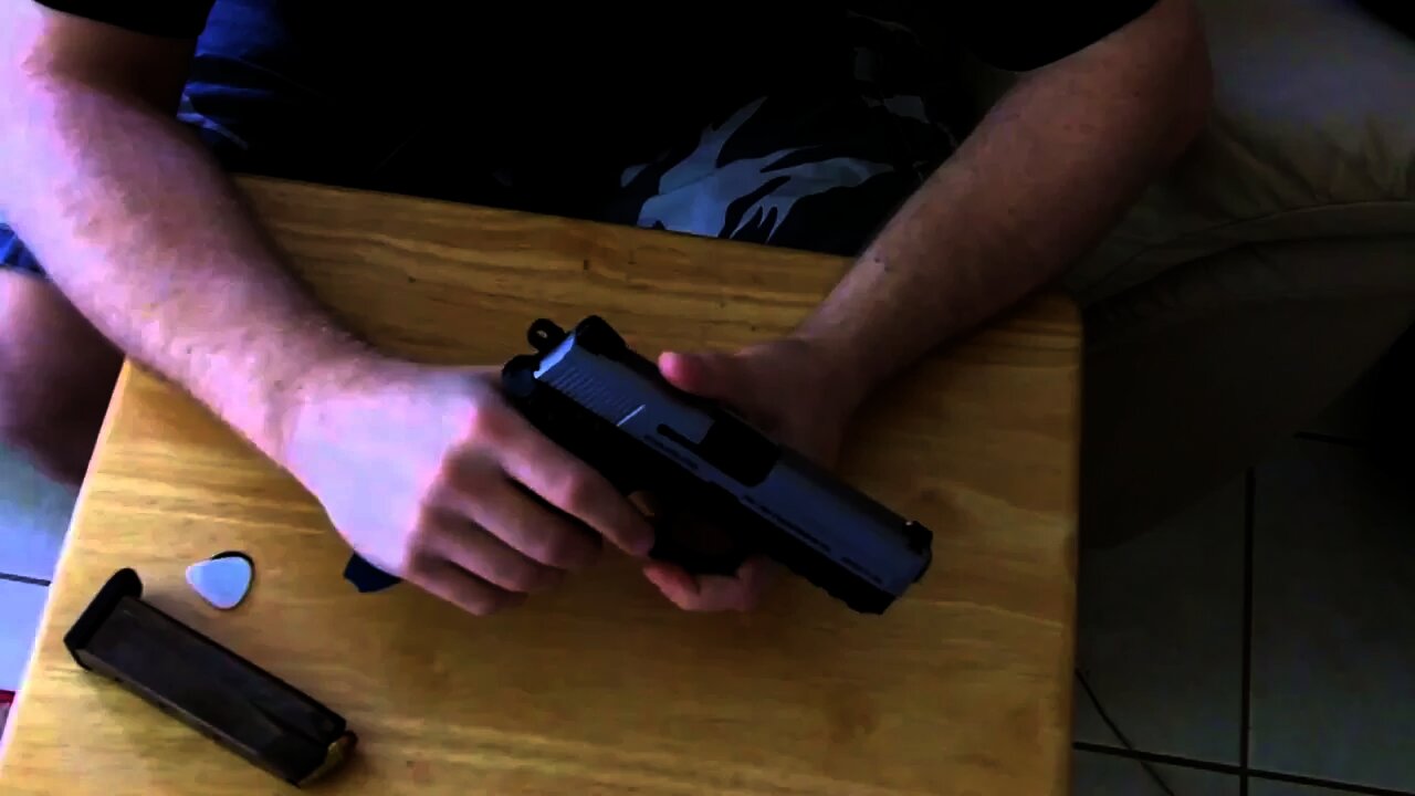 FNP-45 .45 ACP (pistol for real men)..better than Sig Sauerkraut