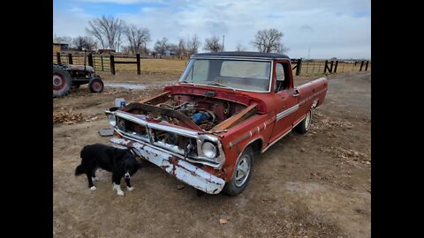 1970 Ford F100 2wd teardown Part 1