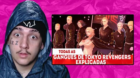 TODAS AS GANGUES EM TOKYO REVENGERS E SEUS RANKINGS EXPLICADOS // MURIEL REACT