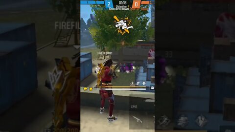 আমি নক করলাম বন্ধু ফিনিস করলো।#shorts #firefild100