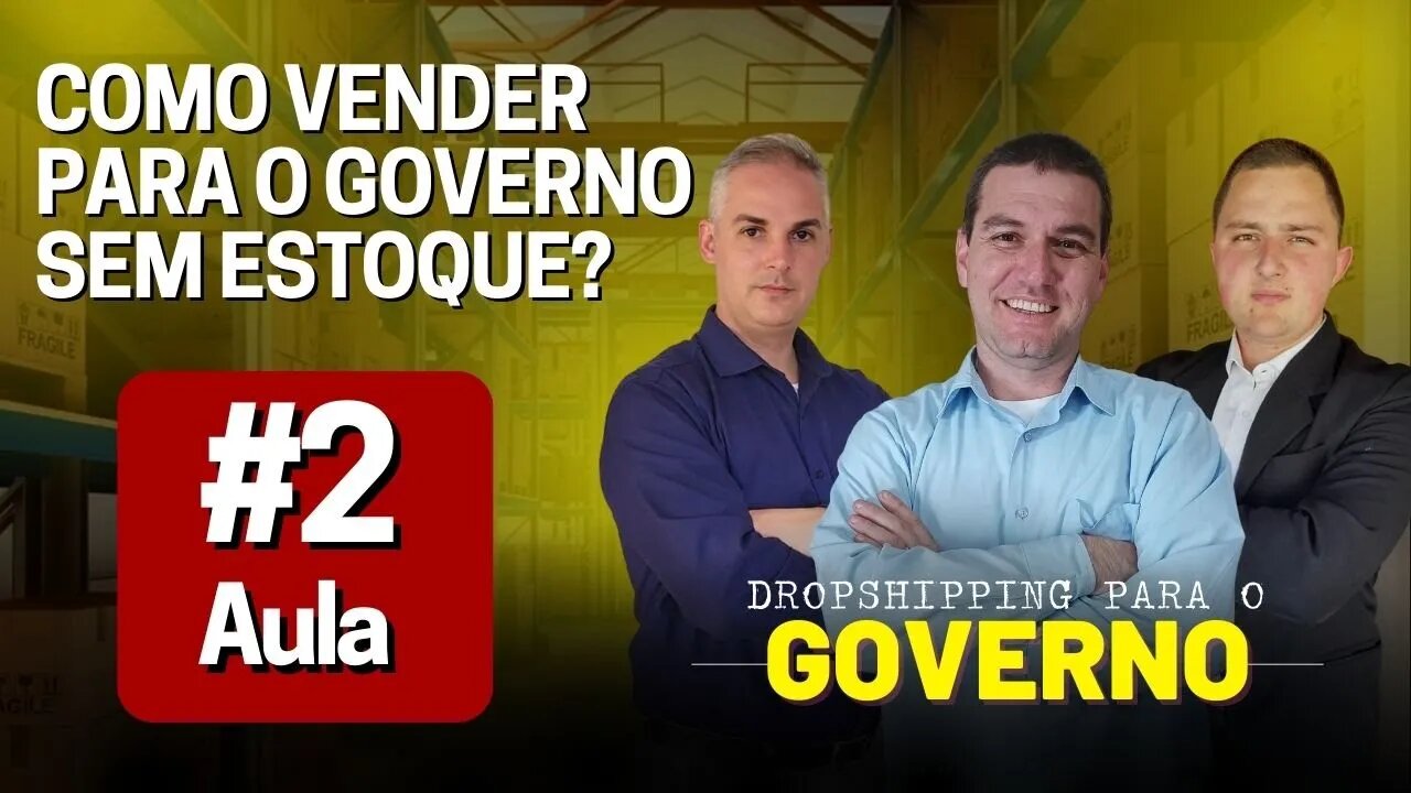 Como vender para o governo? Sem loja online, sem estoque, sem gastar com tráfego pago.