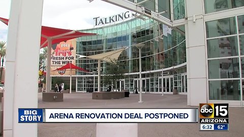 Future of Suns arena in question after council vote delayed