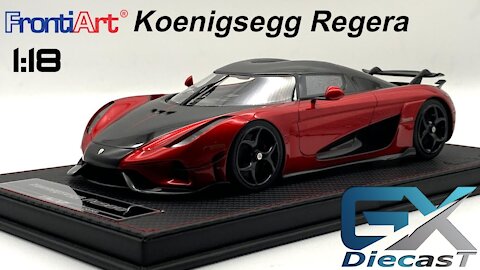 118 FrontiArt Koenigsegg Regera CANDY APPLE RED