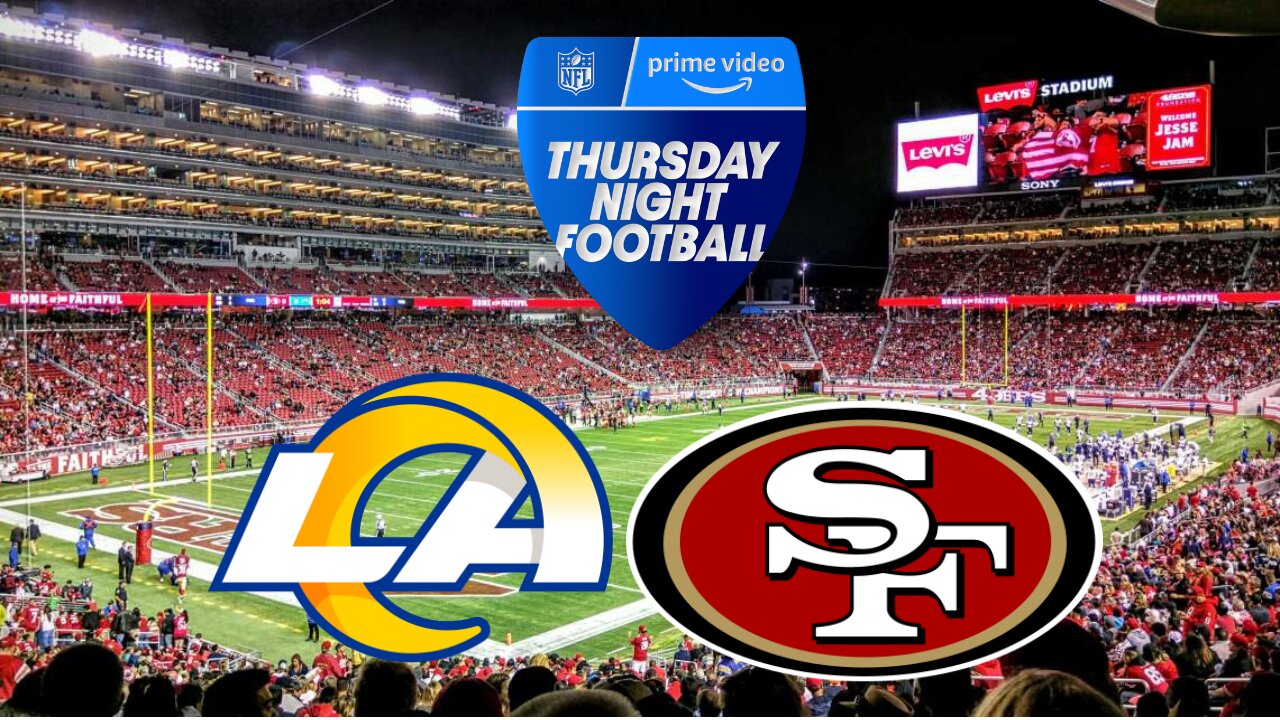 Rams @ 49ers TNF LIVE REACTION & COMMENTARY #nfl #tnf #rams #48ers