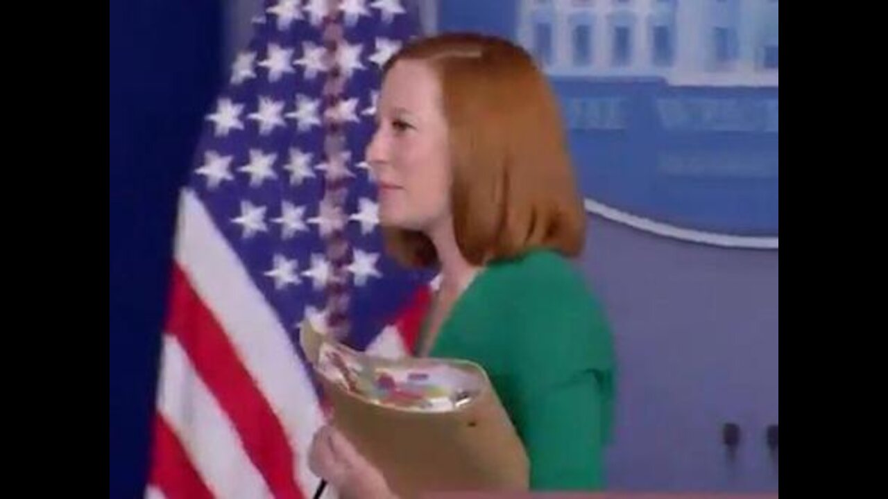 Psaki Bolts When Reporter Asks “What Happened to My Body, My Choice” With COVID Vaccines