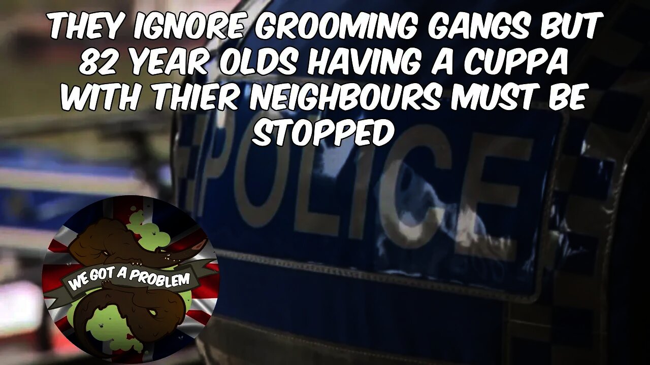 Police Barge Into Terrified 82 Year Old Woman's Home at 9:45pm Because She Had A Cuppa With Friends