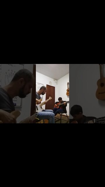 Seguem as aulas e ensaios para audição dos alunos esse ano.