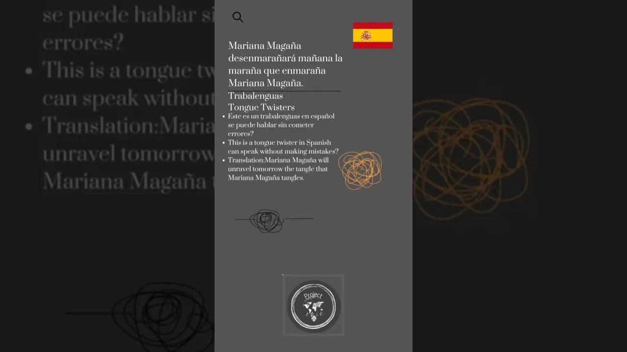 🇪🇸 Tongue Twisters in Spanish/Trabalenguas en español-Mariana Magaña desenmarañará mañana...