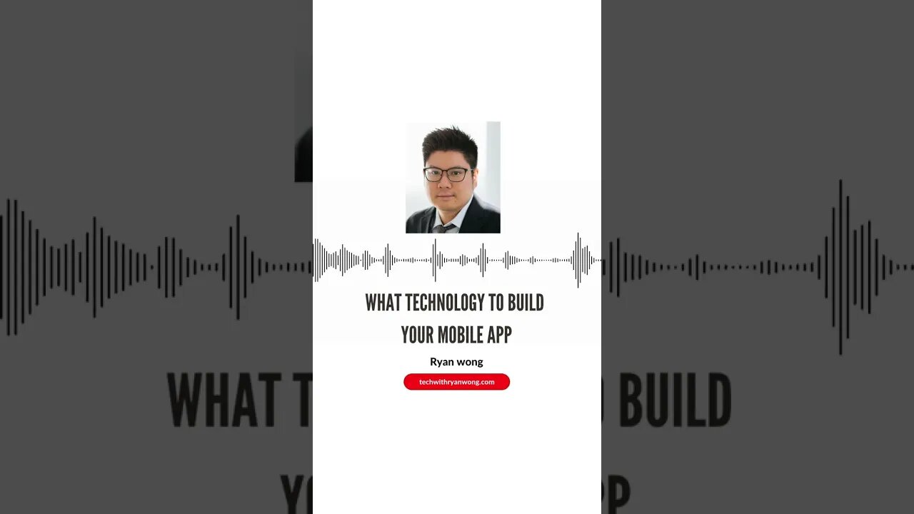 What technology should I do my mobile app in?