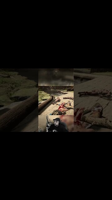 did he just drownd, what is this #theforest #sonsoftheforest #theforestgameplay #theforest2