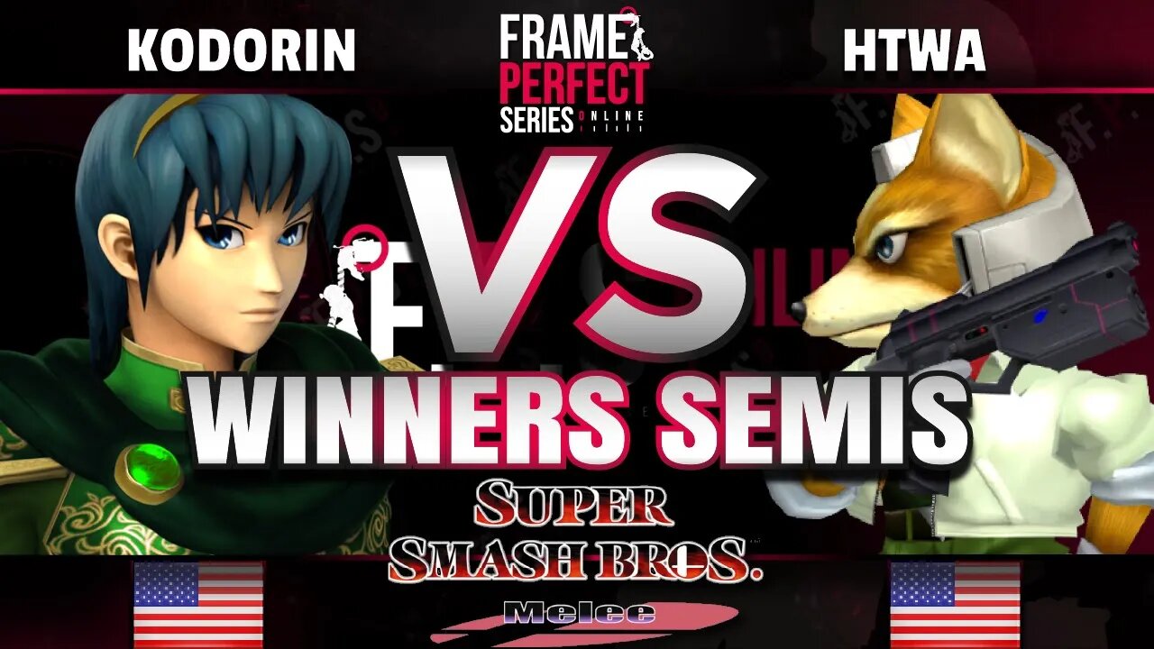 FPS6 Online - KoDoRiN (Marth) vs. htwa (Fox) - Smash Melee Winners Semifinal