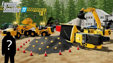 NEW EMPLOYEE FLIPPED MY $500,000 ROCK TRUCK (GOLD MINE ACCIDENT) | FS22 | ROGUE RIVER VALLEY 