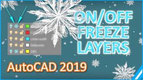 Cómo apagar/encender tus layers con cinco comandos diferentes, #AutoCAD