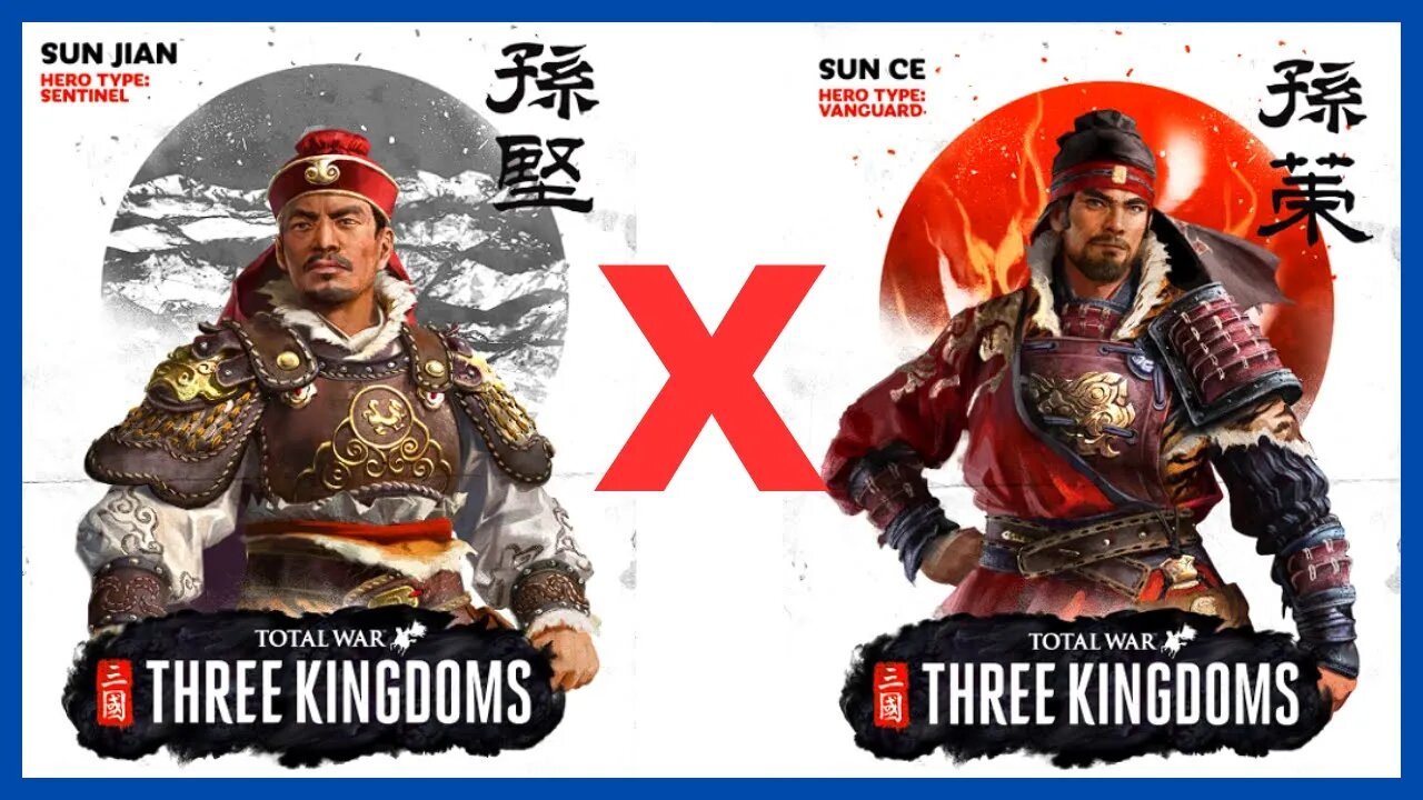 Total War : Three Kingdoms Duels | Sun Jian VS Sun Ce - Duelo de Pai e Filho.