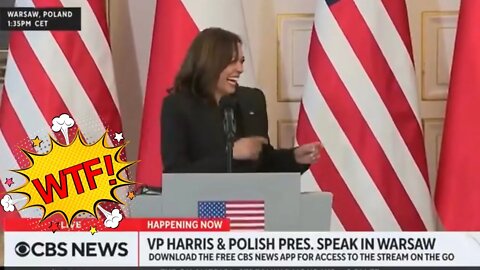 Kamala Harris Finds The Ukrainian Refugee Crisis Funny