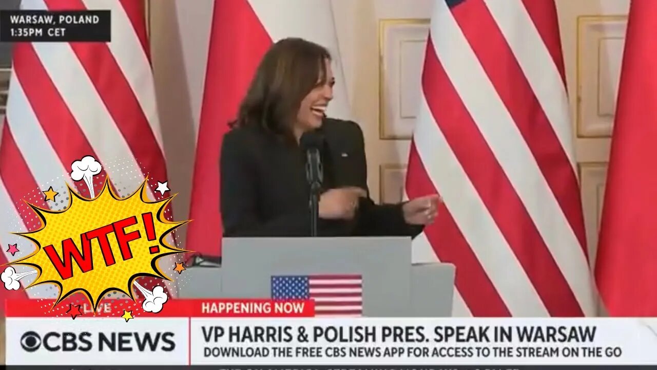 Kamala Harris Finds The Ukrainian Refugee Crisis Funny