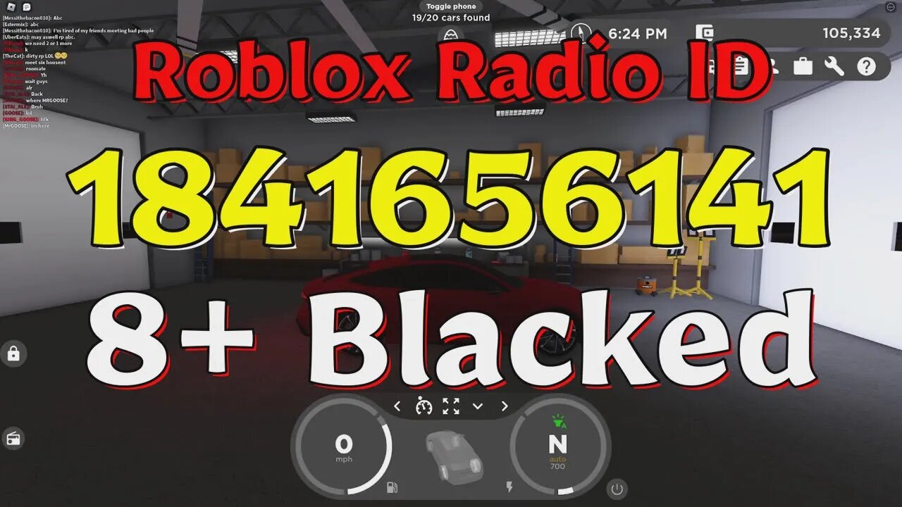 Blacked Roblox Radio Codes/IDs