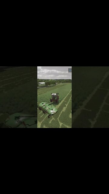 Mowing in Calmsden Farming Simulator 22 #shorts