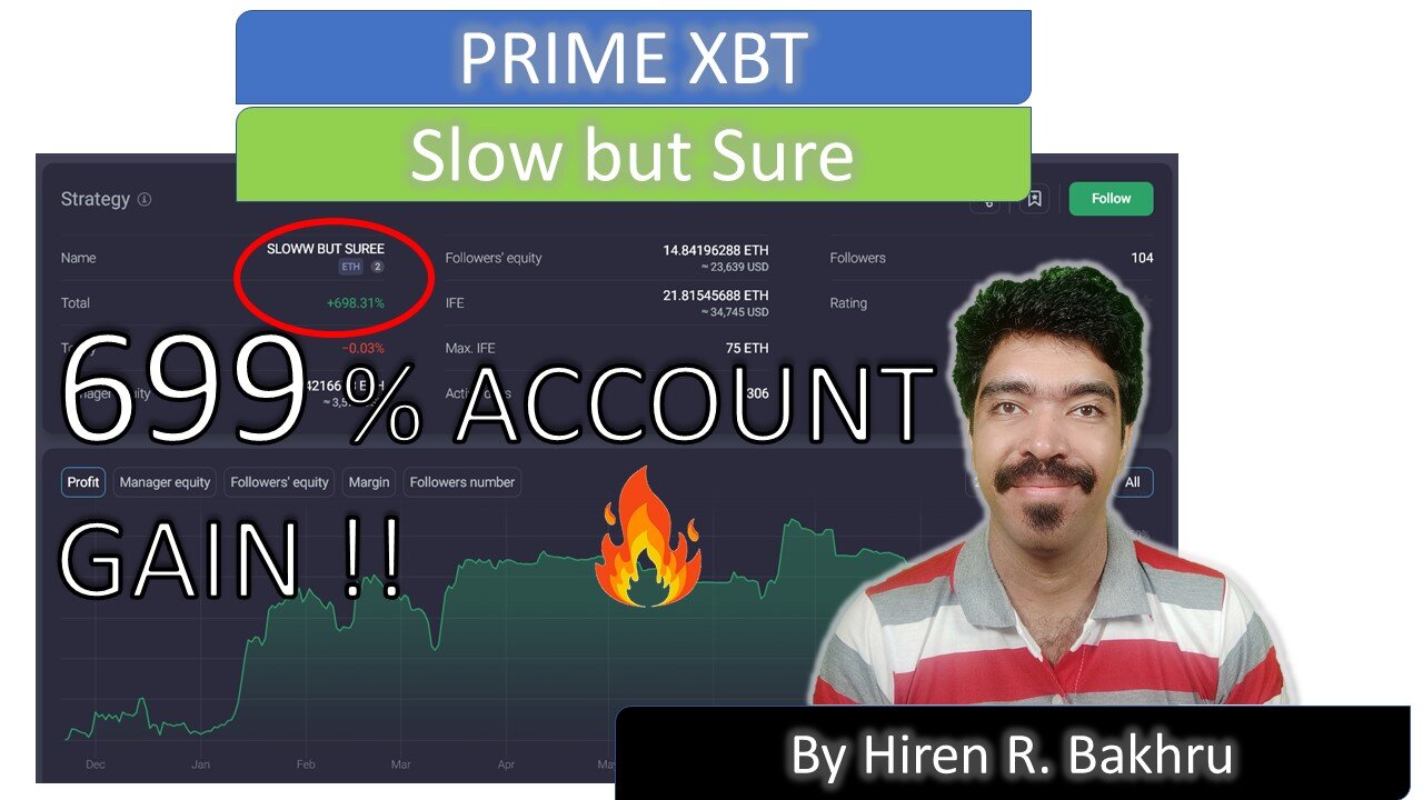 #4 - Prime XBT - Copy Trader Analysis - Slow but Sure