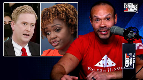 Dan Bongino: Common Sense Question BREAKS Karine Jean-Pierre