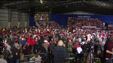 FORMER PRESIDENT TRUMP SPEAKS AT RALLY IN WASHINGTON TOWNSHIP - TRUMP NEWS