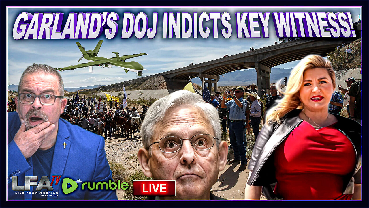 Garland’s DOJ Indicts Witness Re: Armed Predator Drone @Bundy Ranch in 2014 | The Santilli Report 8.7.24 4pm EST