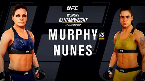 EA Sports UFC 3 Gameplay Amanda Nunes vs Lauren Murphy