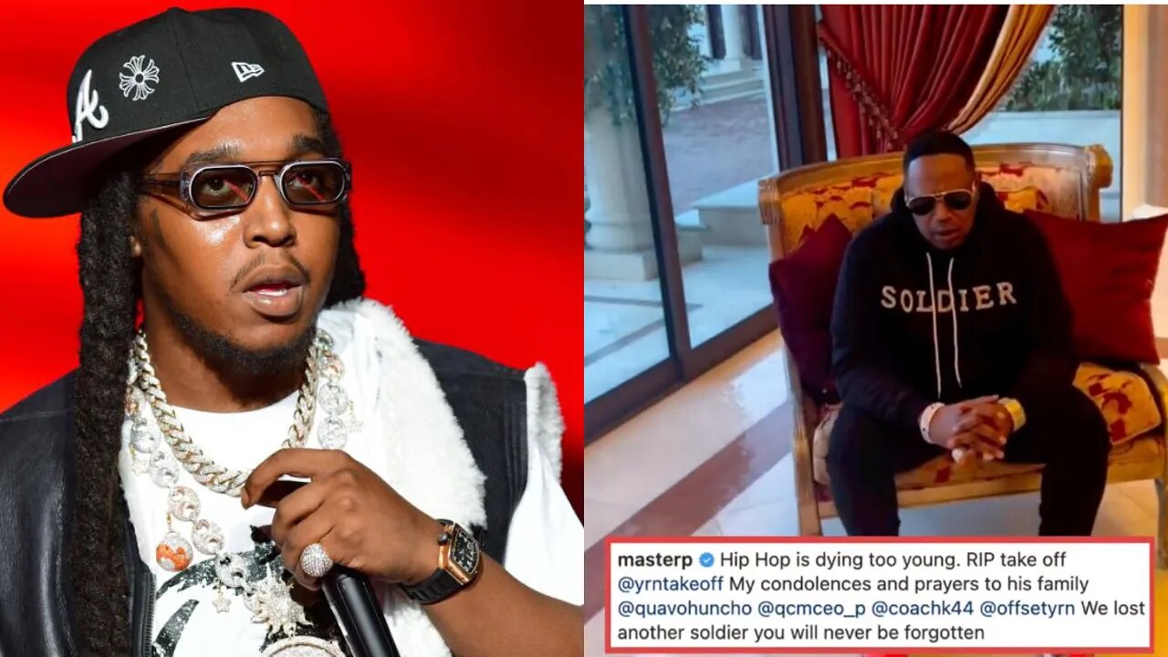 Hip-hop Legend Master P Reacts to the death of Migos member Takeoff 🥺🕊” Hip Hop Dying Too Young “