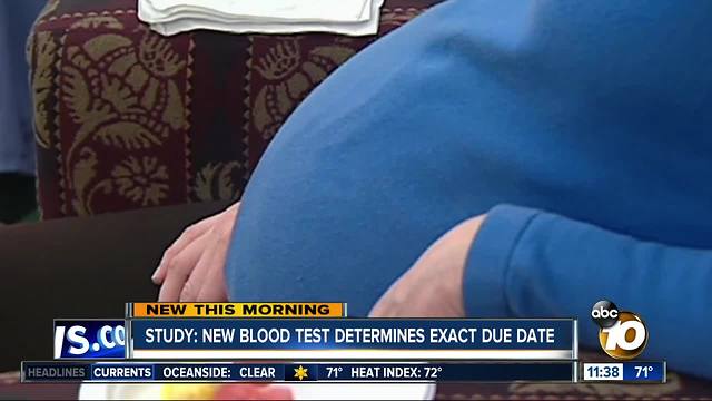 Study: New blood test determines due date