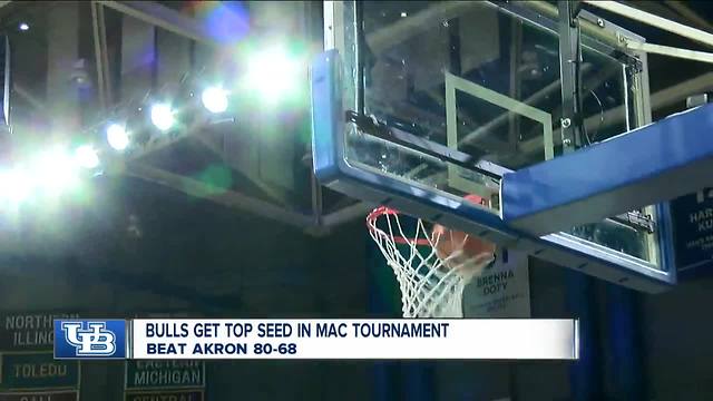 UB secures top seed in MAC Tourney