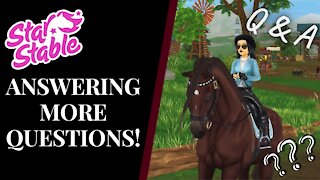 Answering More Of YOUR Questions! Star Stable Quinn Ponylord