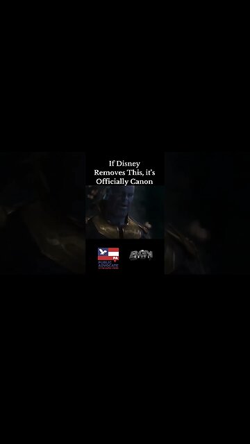 If Disney Strikes This, it's Officially Canon. Parody Warning #shorts #disney #marvel #thanos #canon