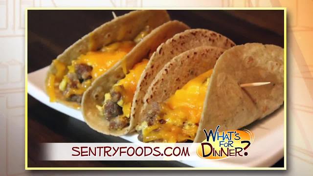 What's for Dinner? - Mexican Breakfast Tacos