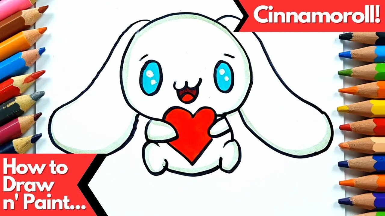 How to Draw and Paint Sanrio's Cinnamoroll