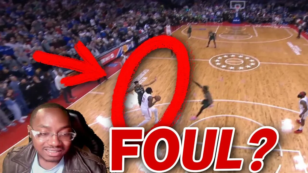 WAS JOEL EMBIID FOULED BEFORE THE FULL COURT SHOT ? [CELTICS VS 76ERS FULL GAME HIGHLIGHTS]