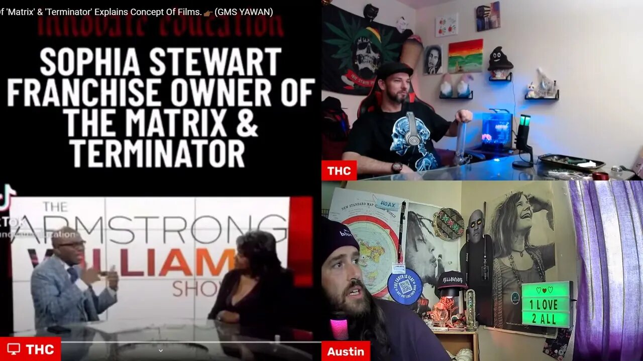 Is Terminator a Prequel to the Matrix? Impromptu With your Boys THC & Awesome Austin (Mirror)