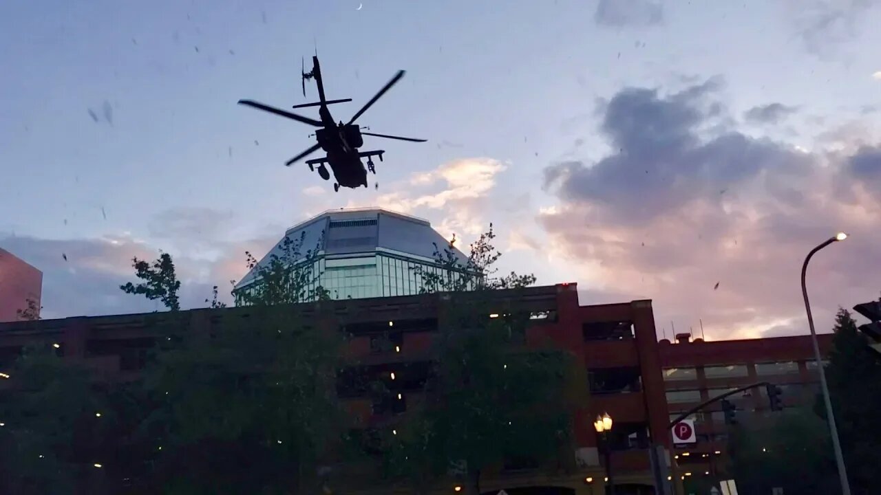 Random Apache Landing... (video clip)