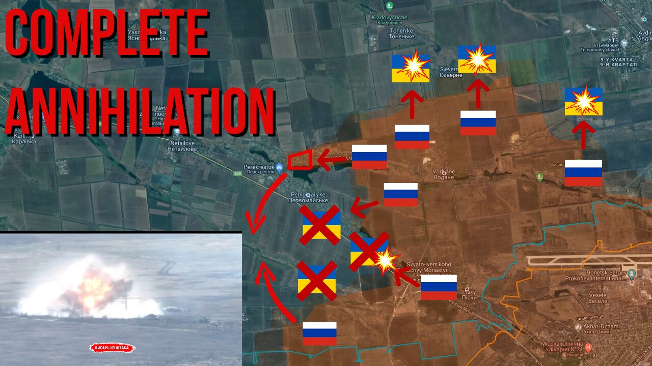 Recent Russian Advance Threatens A Massive Encirclement | Russians Are About To Capture Klishchiivka